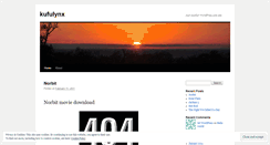 Desktop Screenshot of kufulynx.wordpress.com