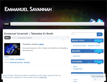 Tablet Screenshot of emmanuelsavannah.wordpress.com