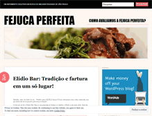 Tablet Screenshot of fejucaperfeita.wordpress.com