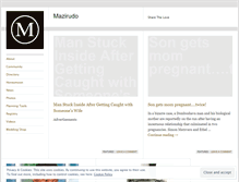 Tablet Screenshot of mazirudo.wordpress.com