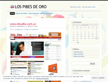 Tablet Screenshot of lospibesdeoro.wordpress.com