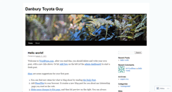 Desktop Screenshot of danburytoyotaguy.wordpress.com