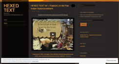 Desktop Screenshot of hexedtext.wordpress.com