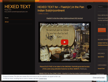 Tablet Screenshot of hexedtext.wordpress.com