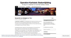 Desktop Screenshot of operationkarlstad.wordpress.com