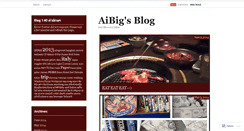 Desktop Screenshot of aibig.wordpress.com