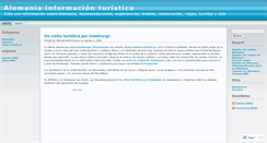 Desktop Screenshot of alemaniainformacion.wordpress.com