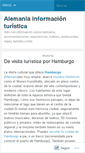 Mobile Screenshot of alemaniainformacion.wordpress.com