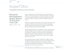 Tablet Screenshot of hope73fur.wordpress.com