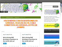 Tablet Screenshot of bastidoresdocarnaval.wordpress.com