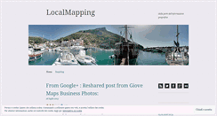 Desktop Screenshot of localmapping.wordpress.com