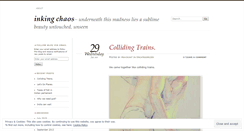 Desktop Screenshot of inkingchaos.wordpress.com