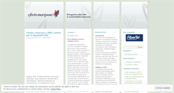 Desktop Screenshot of efectomariposaweb.wordpress.com
