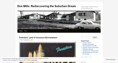 Desktop Screenshot of donmills.wordpress.com