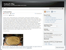 Tablet Screenshot of gashead.wordpress.com