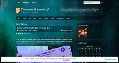 Desktop Screenshot of lapstilyoudraps.wordpress.com