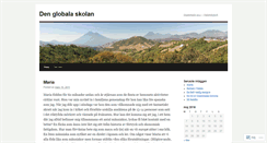 Desktop Screenshot of denglobalaskolan.wordpress.com