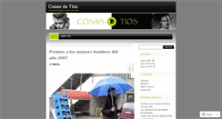 Desktop Screenshot of cosasdetios.wordpress.com