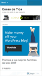 Mobile Screenshot of cosasdetios.wordpress.com