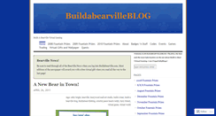 Desktop Screenshot of buildabearvilleblog.wordpress.com