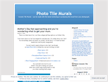 Tablet Screenshot of photomurals.wordpress.com