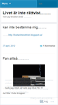 Mobile Screenshot of livetarinterattvist.wordpress.com