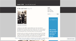 Desktop Screenshot of isabel1905.wordpress.com