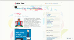 Desktop Screenshot of butzbe.wordpress.com
