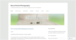 Desktop Screenshot of beccaphotography.wordpress.com