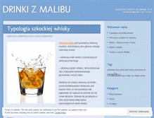 Tablet Screenshot of malibudrinki.wordpress.com