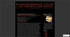 Desktop Screenshot of blackthornrose.wordpress.com