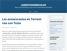Tablet Screenshot of lasrecetasdebacalao.wordpress.com