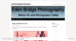 Desktop Screenshot of edenbridgephotography.wordpress.com