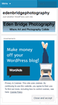 Mobile Screenshot of edenbridgephotography.wordpress.com