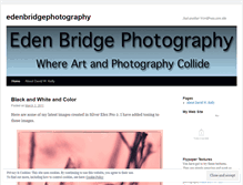 Tablet Screenshot of edenbridgephotography.wordpress.com