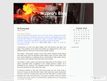Tablet Screenshot of nizpro.wordpress.com
