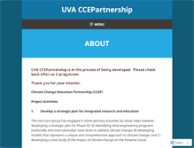Tablet Screenshot of ccepartnership.wordpress.com