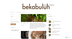 Desktop Screenshot of bekabuluh.wordpress.com