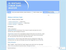 Tablet Screenshot of kibintangtimur.wordpress.com