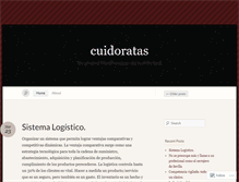 Tablet Screenshot of cuidoratas.wordpress.com