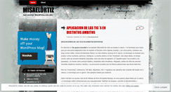 Desktop Screenshot of misaelortiz.wordpress.com