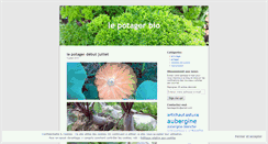 Desktop Screenshot of lepotagerbio.wordpress.com