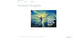 Desktop Screenshot of humanangels.wordpress.com