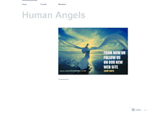 Tablet Screenshot of humanangels.wordpress.com