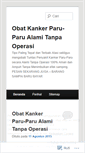 Mobile Screenshot of obatkankerparuparualamitanpaoperasiel.wordpress.com