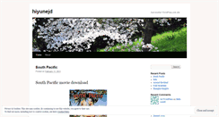 Desktop Screenshot of hiyunejd.wordpress.com