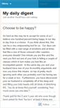 Mobile Screenshot of mydailydigest.wordpress.com