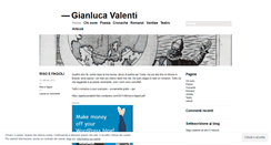 Desktop Screenshot of gianlucavalenti.wordpress.com