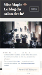 Mobile Screenshot of missmapletearoom.wordpress.com