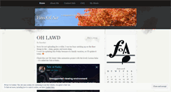 Desktop Screenshot of finsofair.wordpress.com